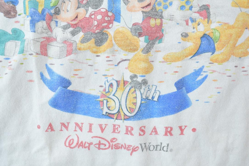 Vintage 1990s Walt Disney World 30th Anniversary Promo T-Shirt