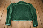 Vintage Patagonia Green Full Zip Cinched Sweatshirt
