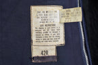 Vintage 1983 Military Blue All Weather Wool Lined Trench Coat
