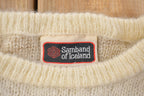 Vintage 1970s Knit Nordic Sweater Apres Ski