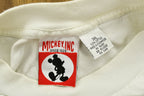 Vintage 90's Mickey Mouse Embroidered Cartoon T-Shirt