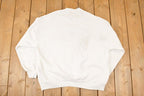 Vintage 1990s Cartoon Birdhouses Double Collar Graphic Print Crewneck Sweatshirt Womens XL