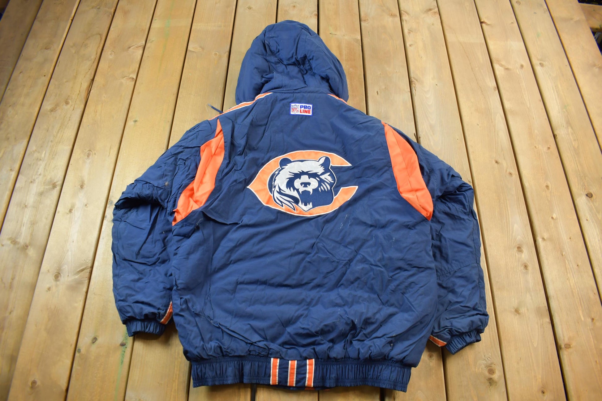 Vintage 1990s Chicago Bears NFL Pro Line Starter Jacket