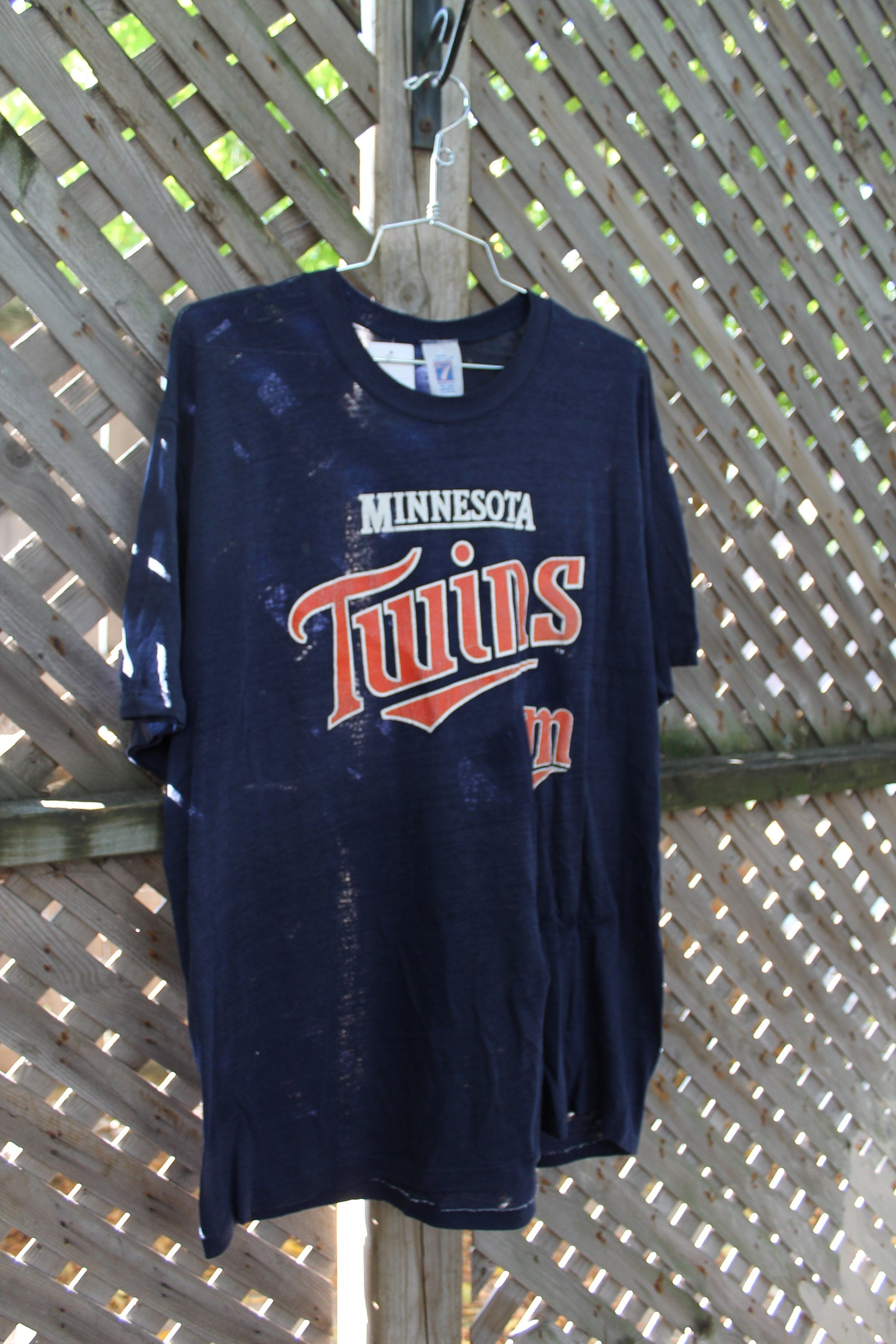 Vintage 1990s Minnesota Twins MLB Logo 7 T-Shirt