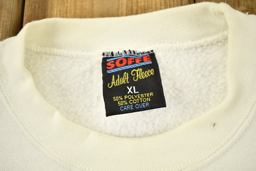 Vintage 1997 MHSAA Girls Tennis Finals Crewneck Sweatshirt