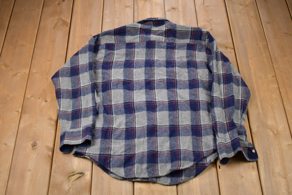 Vintage 1990s St. Johns Bay Plaid Button Up Shirt