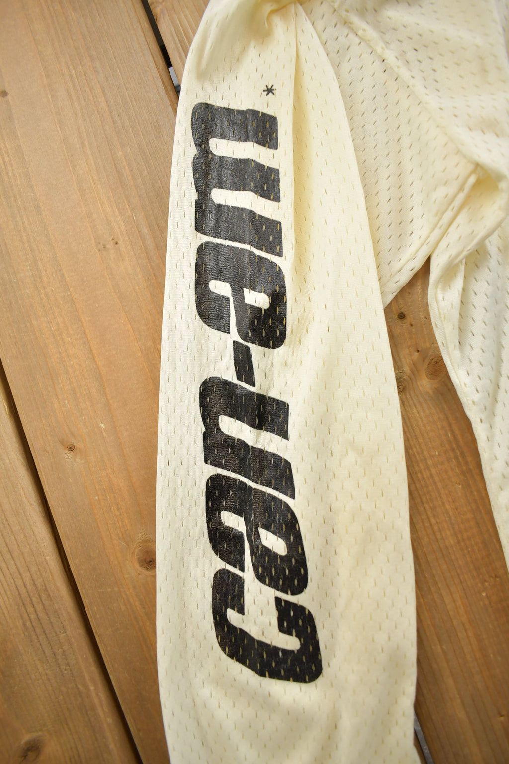 Vintage 1980s Champion Can-Am Motorcycle Racing Mesh Racing Jersey Made In USA