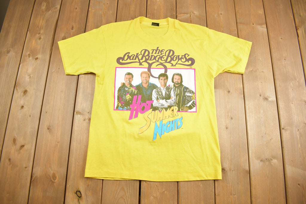 Vintage 1980s The Oak Ridge Boys Hot Summer Nights Graphic T Shirt