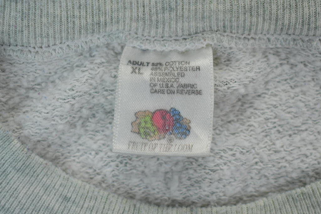 Vintage 1990s Spring Softball Crewneck Sweatshirt Made In USA