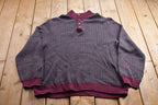 Vintage 1990s Jasso Ella Knitted Collared Sweater