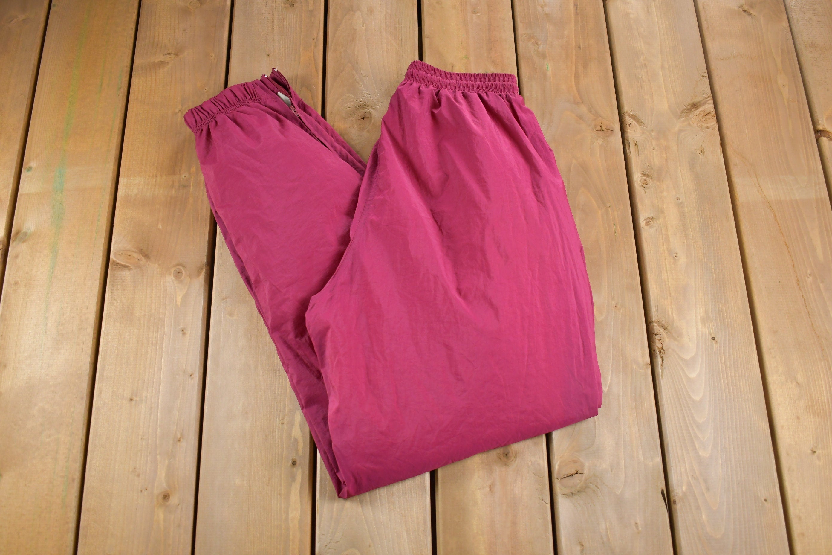 Vintage 1990s Umbra Red Track Pants Size L