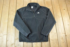 Vintage 1990s Nike ACG Embroidered Mini Swoosh Quarter Zip Crewneck Sweatshirt