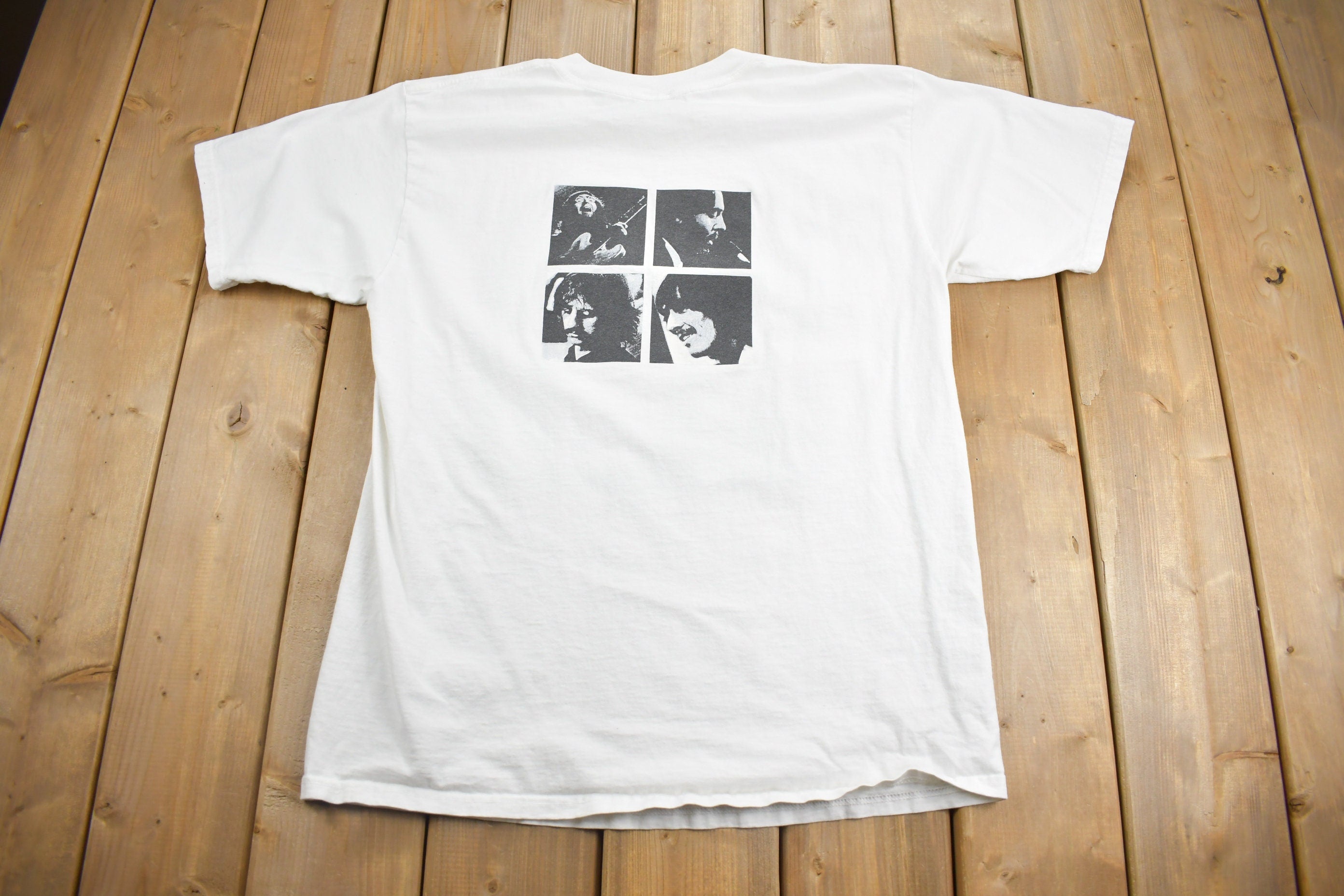 Vintage 1992 The Beatles Let It Be Graphic Band T-shirt