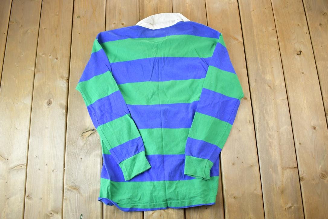 Vintage 1990s Royal High Of Edinburgh Rugby Button Up Shirt