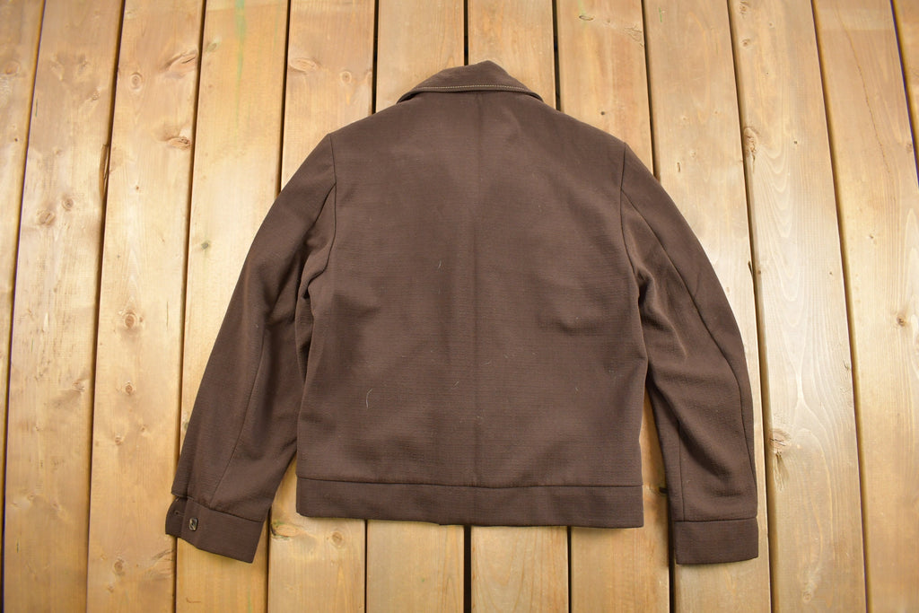 Vintage 1970s Montgomery Ward Polyester Jacket