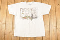 Vintage 1990s Tie One On Souvenir Fishing T-Shirt Men's L  Fish Destination Shirt  90s Single Stitch Graphic Tee  Made in USA