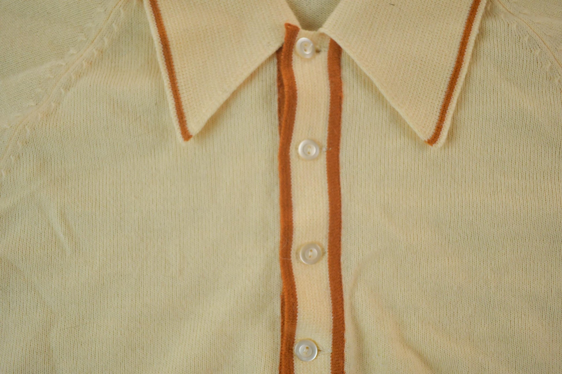 Vintage 1970s Tarval Quarter Button Sweatshirt Mens L