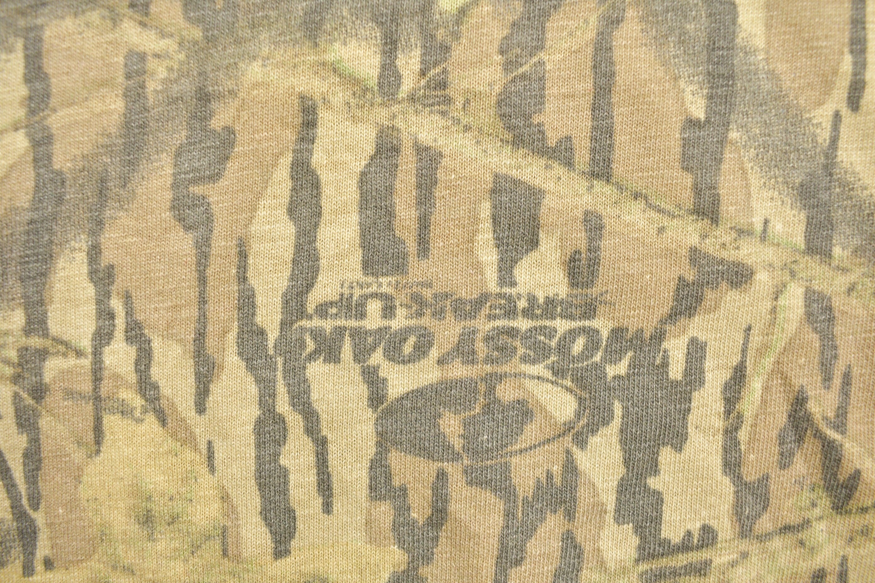 Vintage 1990s Mossy Oak Break Up Camo T-Shirt