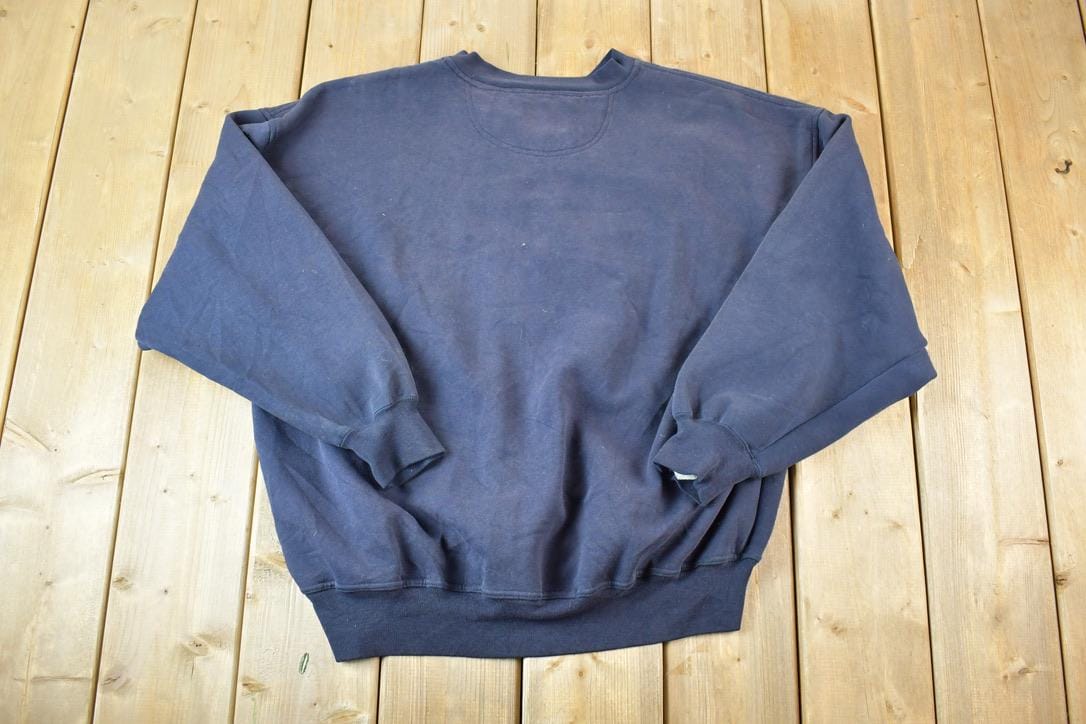 Vintage 1990s Whitetail Deer Briar Creek Souvenir Outdoorsman Crewneck Sweatshirt Made In USA