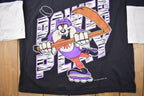Vintage 1996 Tasmanian Devil Looney Tunes Long Sleeve Graphic T-Shirt