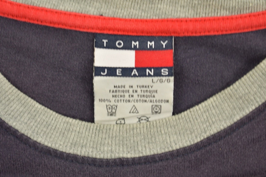 Vintage 1990s Tommy Jeans Logo T-Shirt