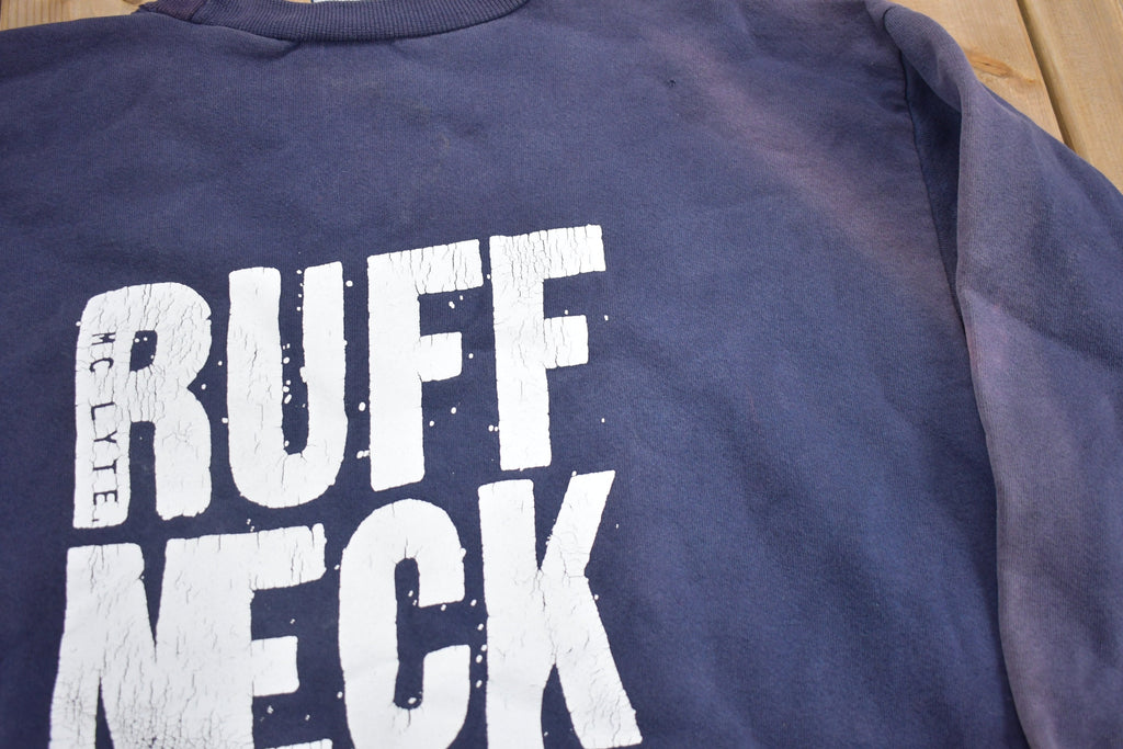 Vintage 1990s MC Lyte Ruff Neck Crewneck Sweatshirt