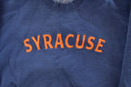 Vintage 1990s Syracuse University Collegiate Crewneck Sweatshirt Men's XL