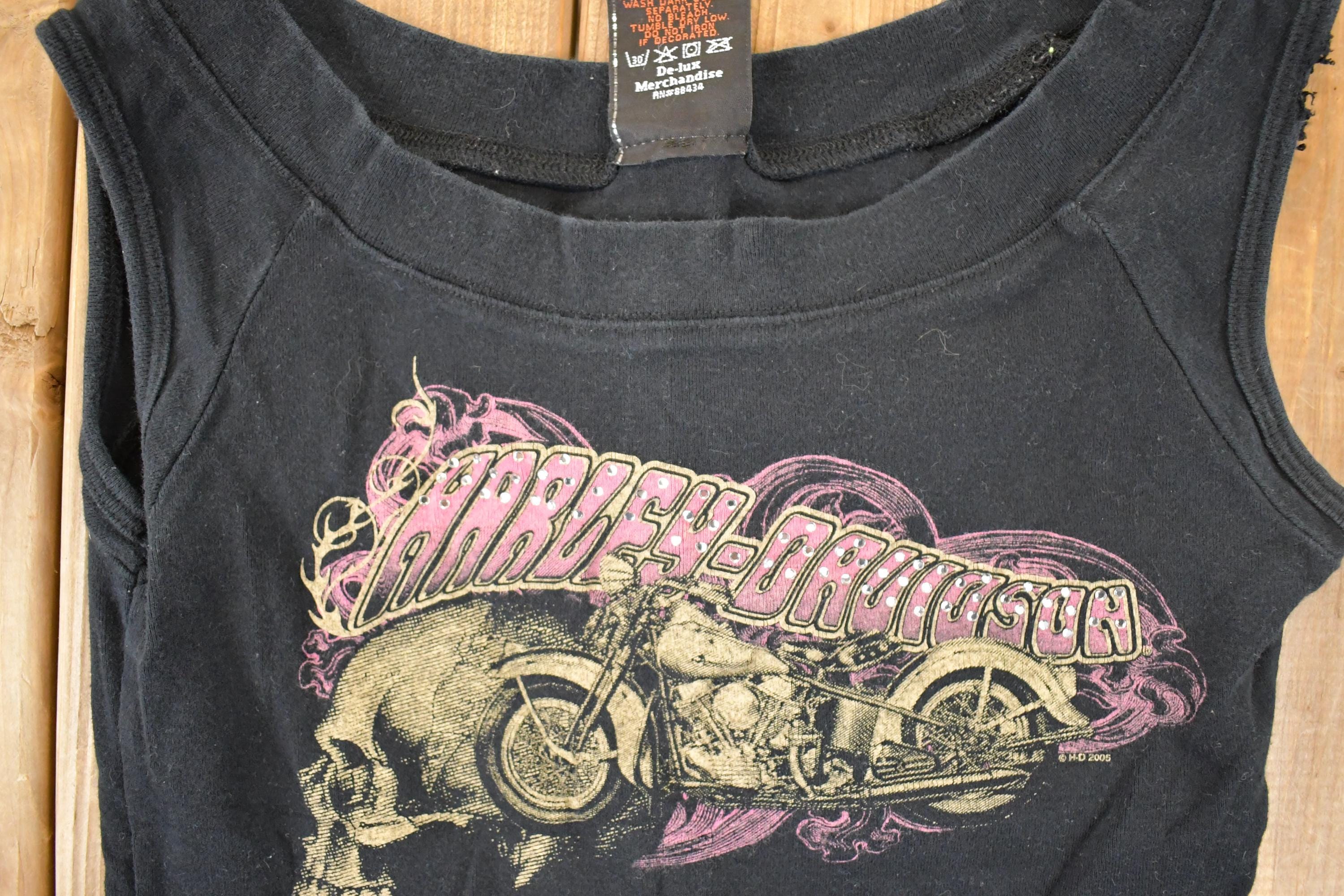 Vintage Y2K Harley Davidson Motorcycles Biker T-Shirt Women's S