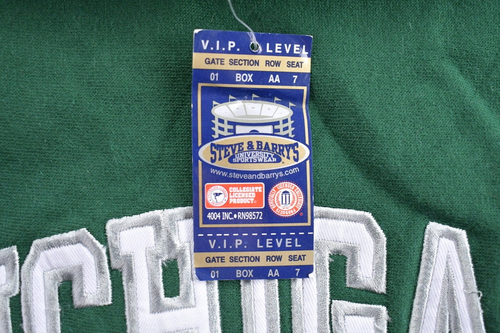 Vintage 1990s University Of Michigan State Dead Stock Vip Level Collegiate Crewneck
