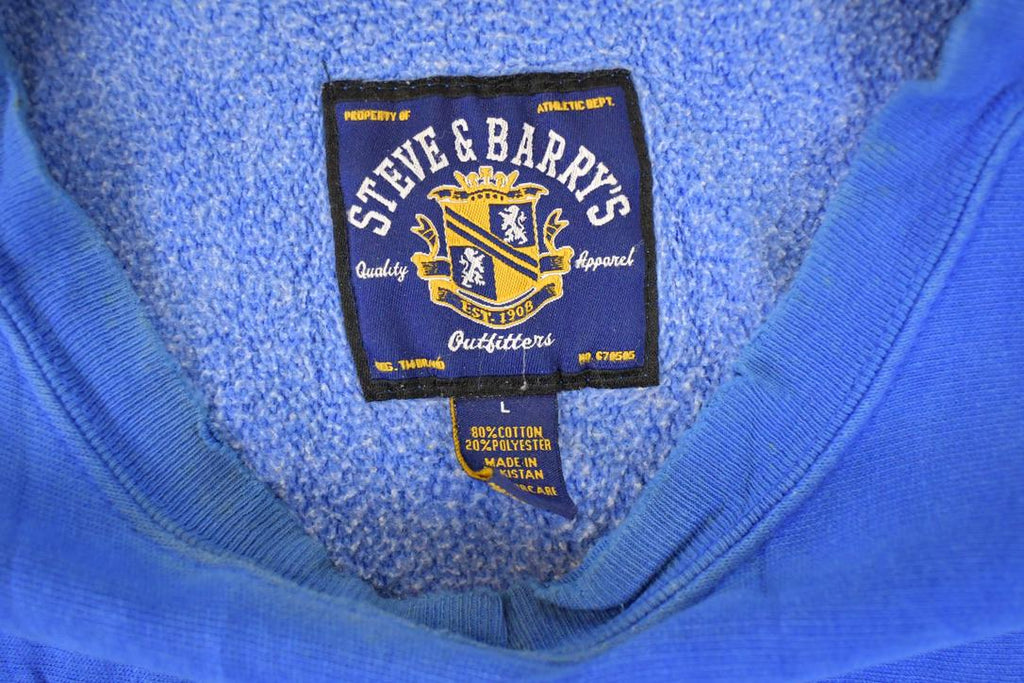 Vintage 1990s Steve And Barry's Fredonia Embroidered University Crewneck Sweater Mens L