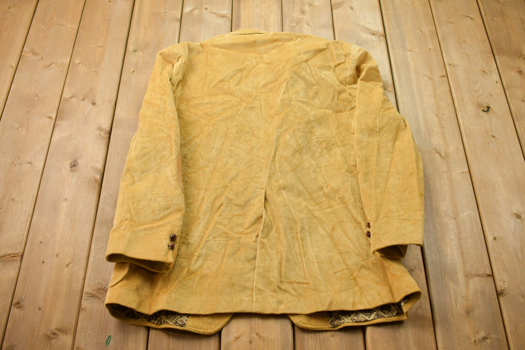 Vintage 1990s Leather Suede Blazer