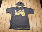 Vintage 1990s Iowa Hawkeyes Collegiate Hooded T-Shirt