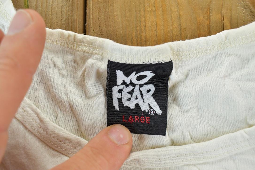 Vintage 1990s No Fear Surfing Tank Top