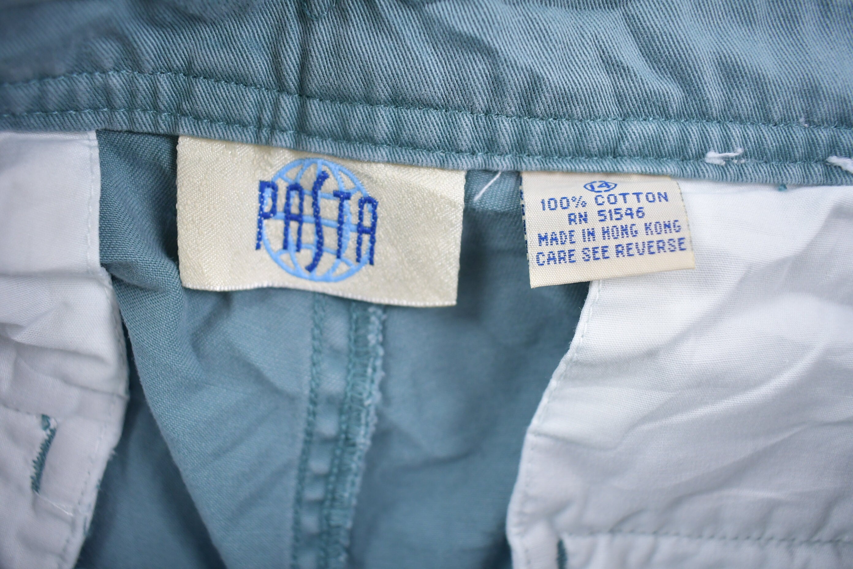 Vintage 1990s Pasta Pleated Short Shorts 30 x 7