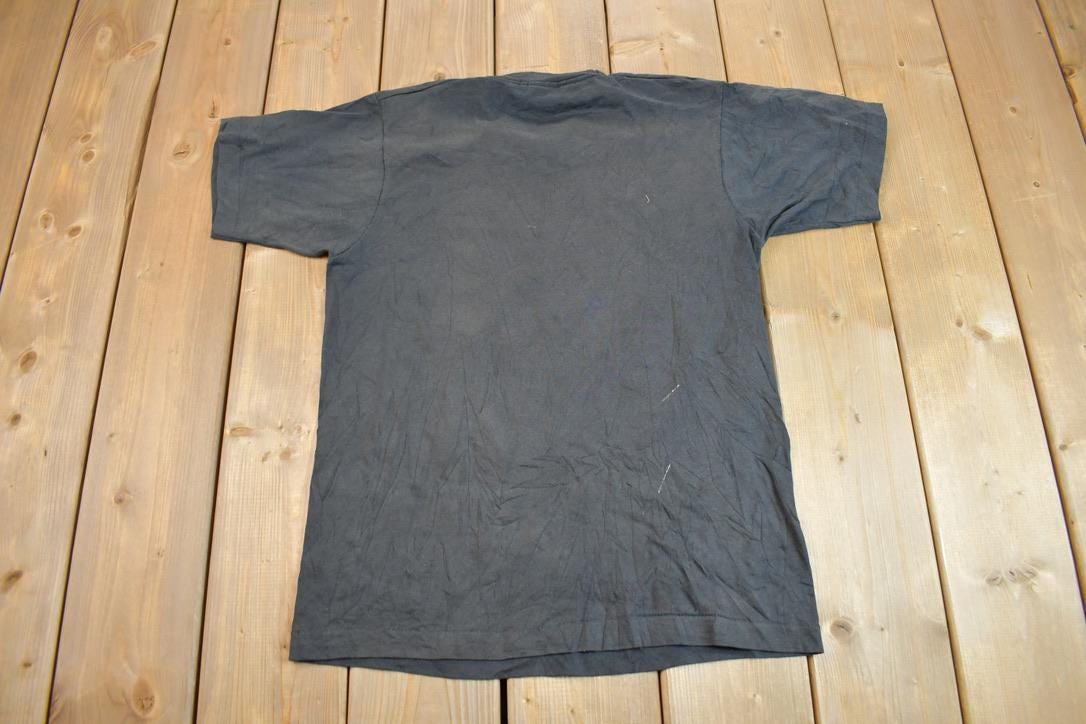 Vintage 1990s Branson Swallows & Flowers Graphic T Shirt