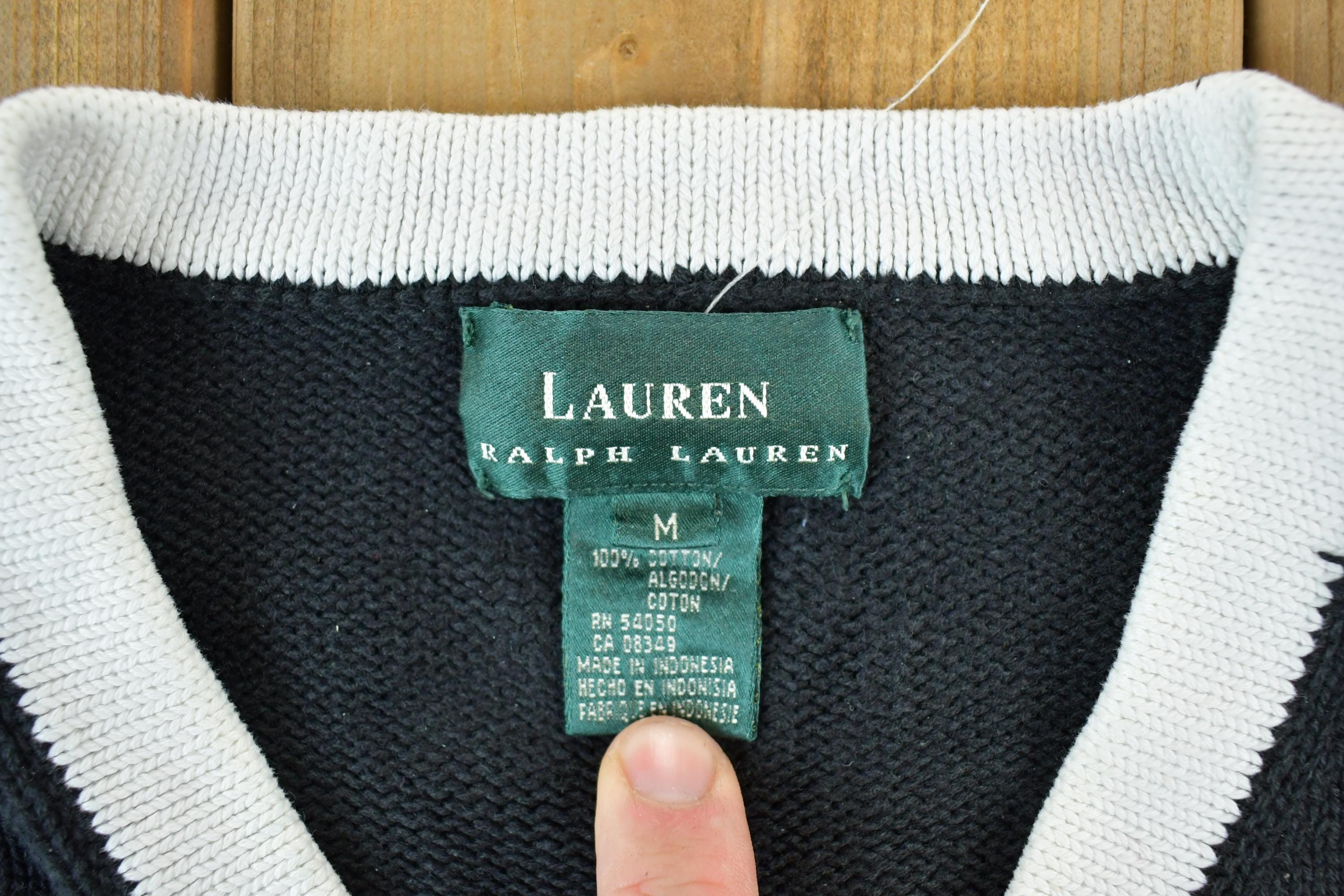 Vintage 1990s Lauren Ralph Lauren Knit Crewneck Sweater