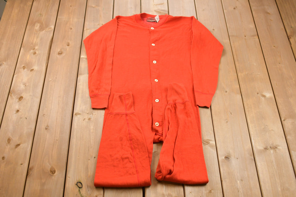Vintage 1990s Red River Onesie Pajamas