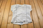 Vintage 1990s Denim Skirt & Shirt Set Size 7