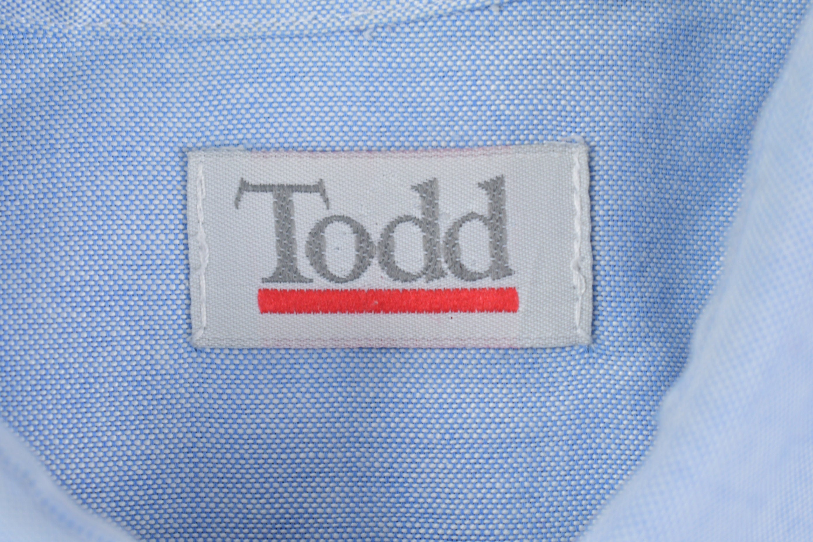 Vintage 1980s Todd K Mart Uniform Button Up Shirt