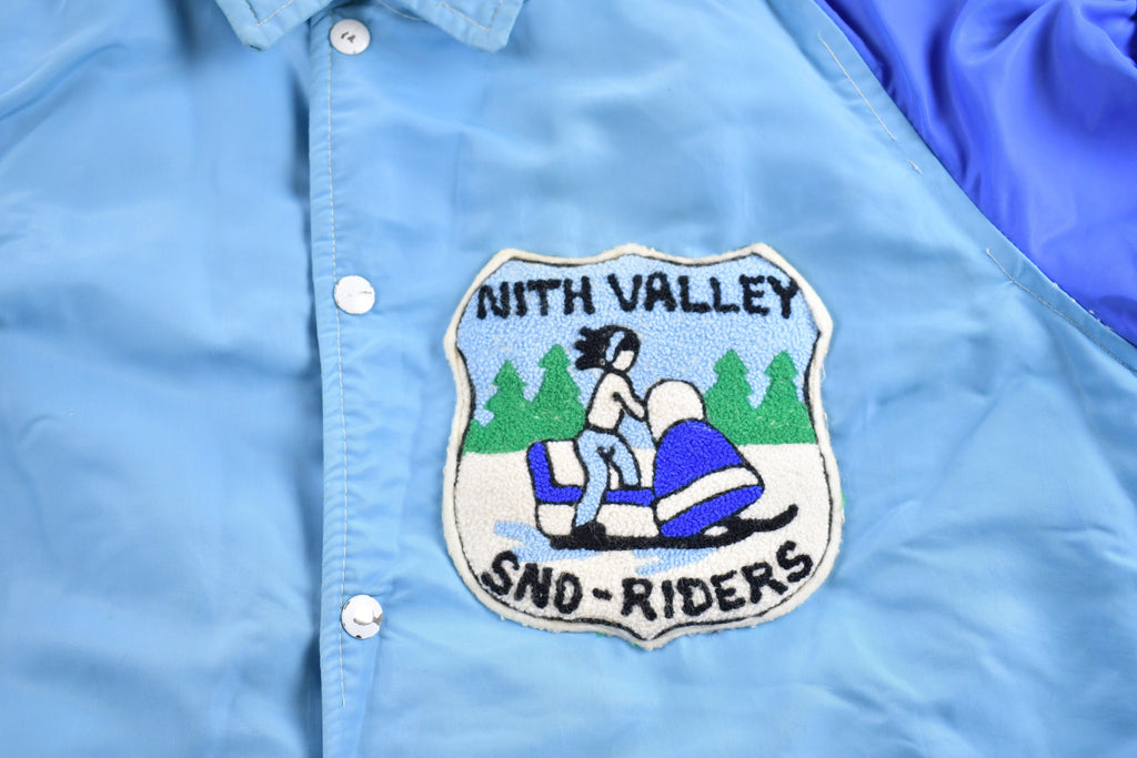 Vintage 1970s Nith Valley Sno-Riders Windbreaker Jacket
