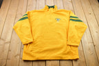 Vintage 1990s Green Bay Packers NFL Quarter Zip Sweatshirt