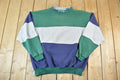 Vintage 1990s Knights Of Round Table Colour Block Crewneck Sweatshirt