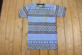 Vintage 1990s Bluestone Sport Geometric Patterned T Shirt
