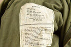 Vintage 1980 Military Army Sateen Field Jacket