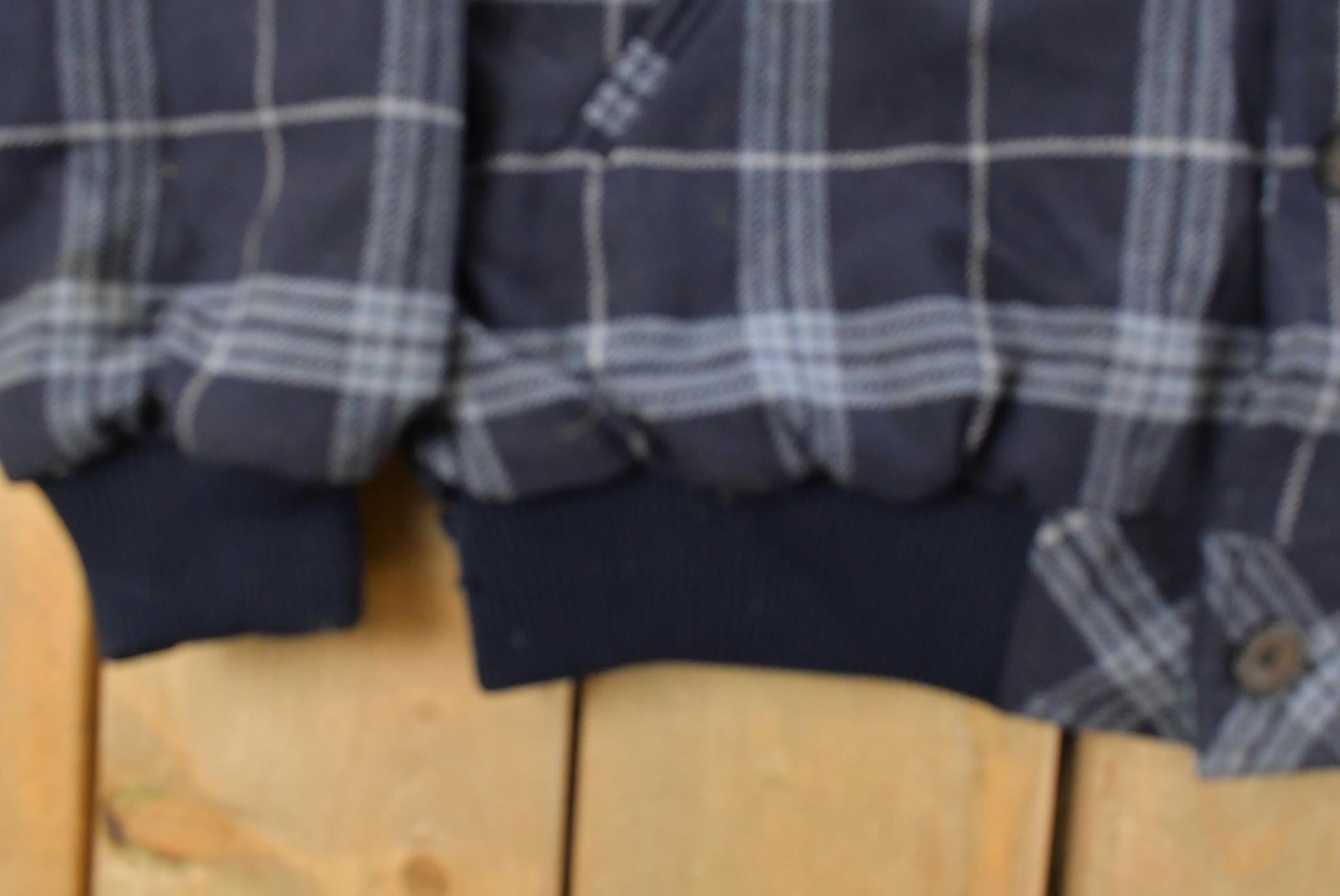 Vintage 1980s R.J. McCarthy Button Up Quilt Lined Plaid Jacket Men's Small / True Vintage / 80s Jacket / Winter Outdoors Wear