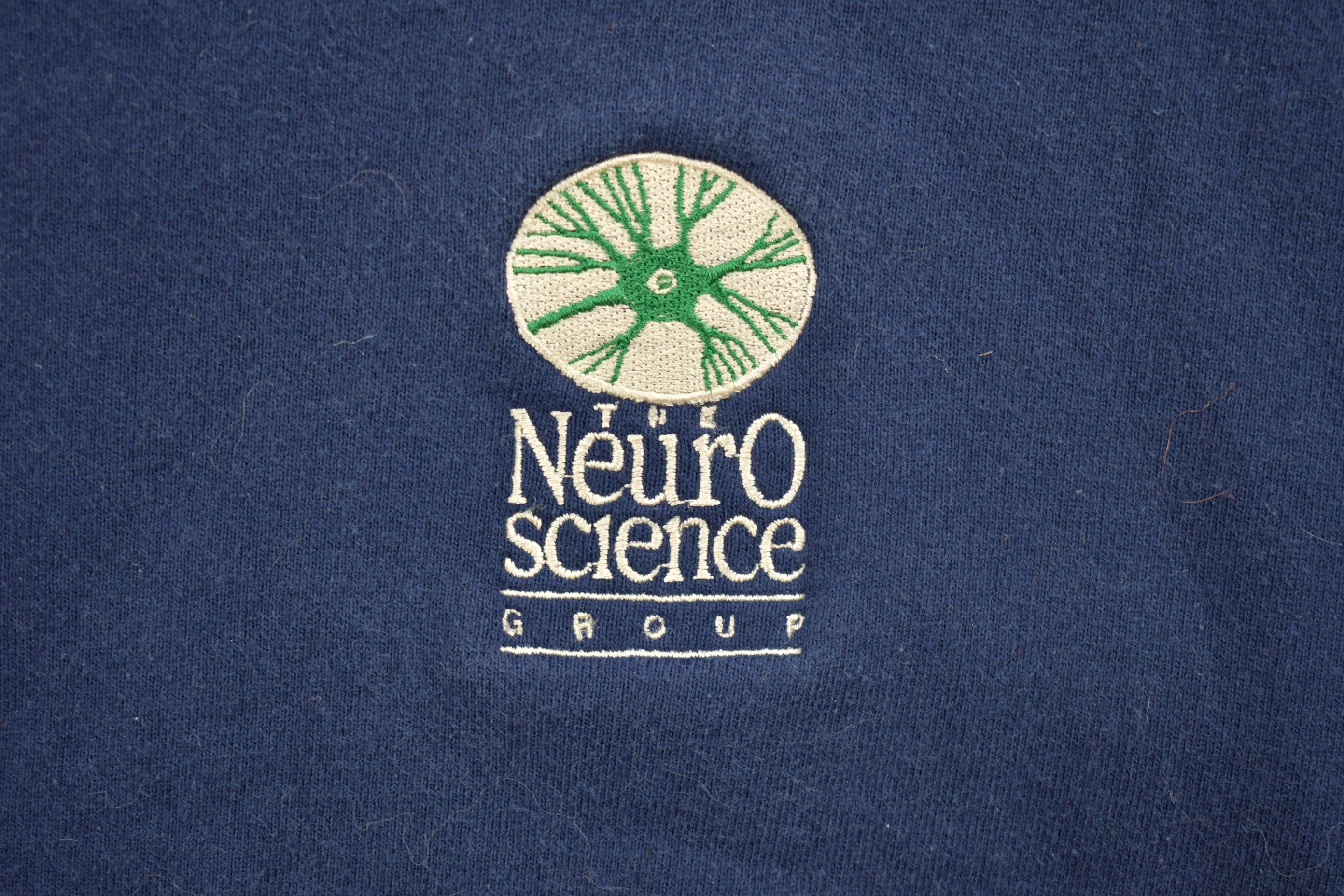 Vintage 1990s Neuro Science Group Graphic Service Crewneck Sweatshirt