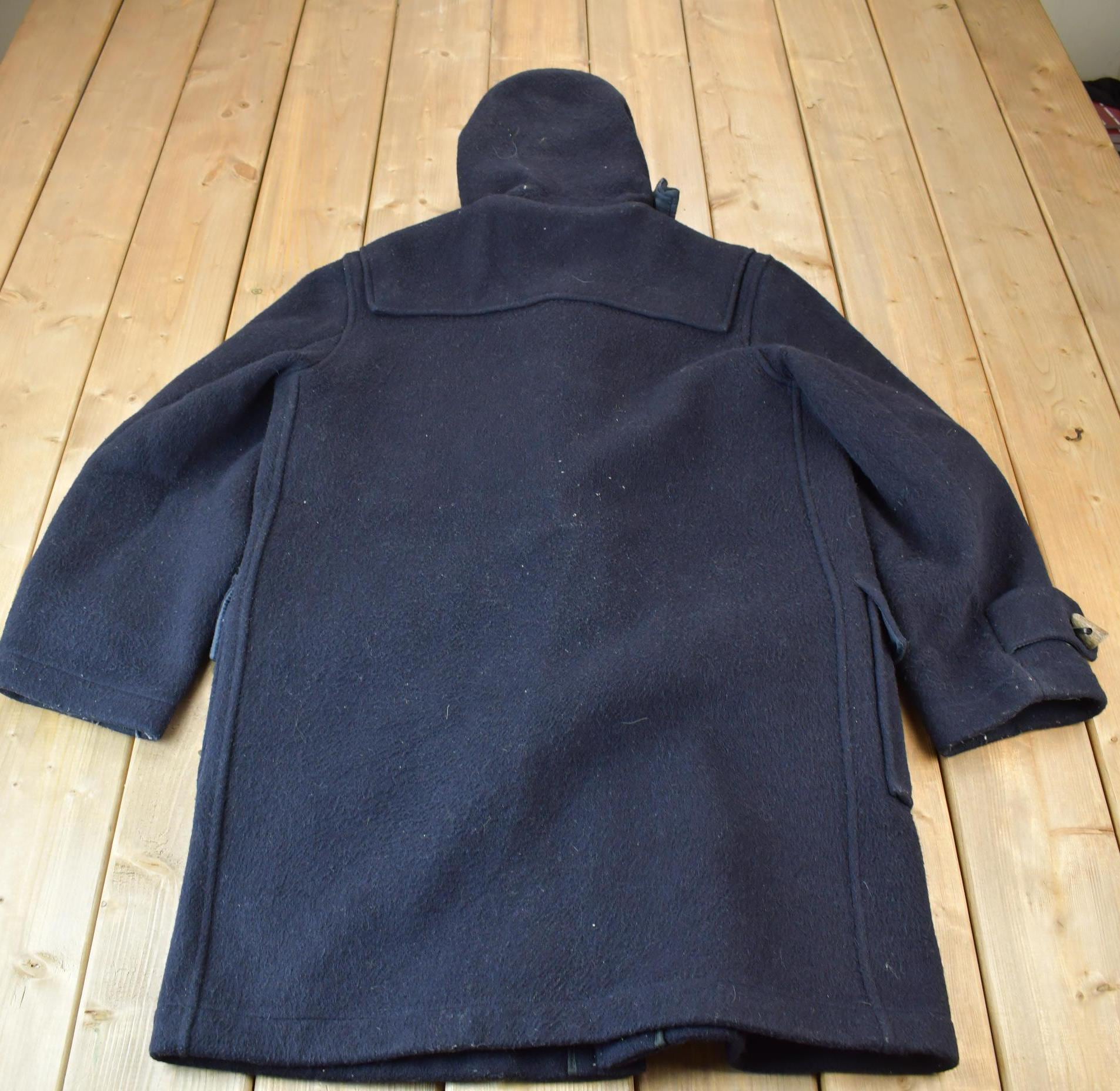 Vintage 1980s Gloverall Original Dolomite Wool Duffel Coat
