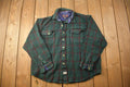 Vintage 1990s Quality Clothing Plaid Flannel Button Up Shirt