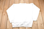 Vintage 1990 Jensen Beach Florida Embroidered Logo Crewneck Sweatshirt