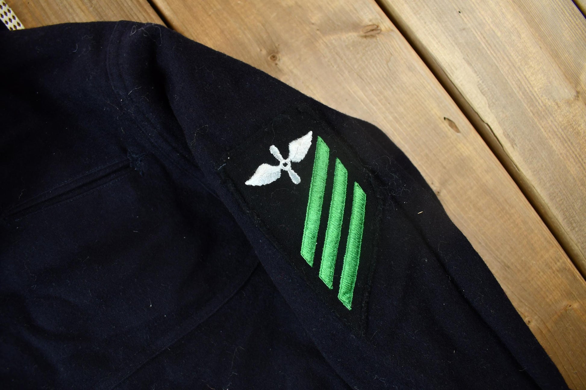 Vintage 1940s WWll Naval Wool Sweater